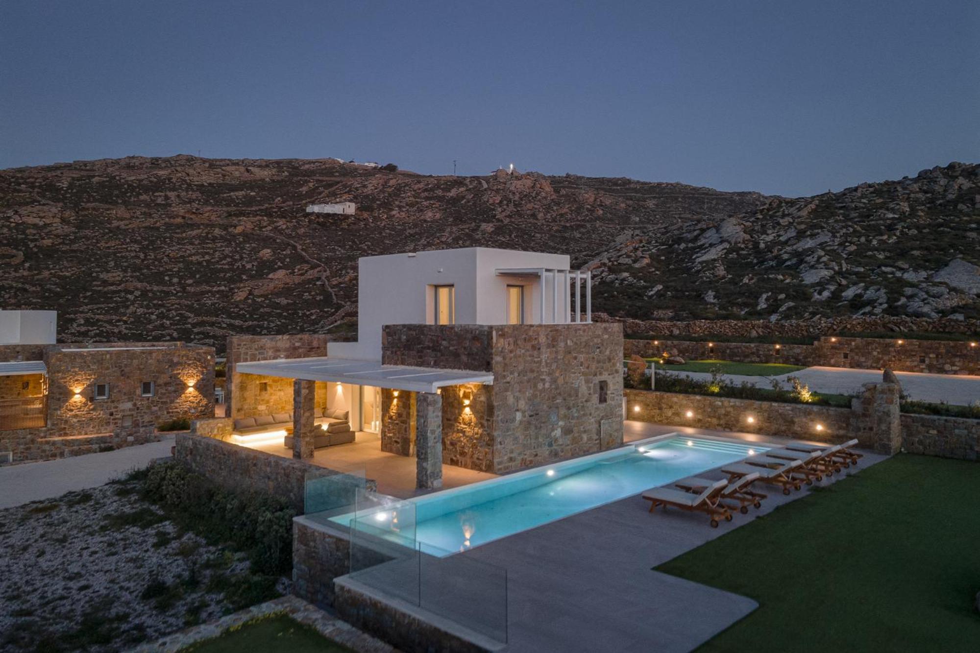 Retreat Hill Luxury Villas Mykonos Mykonos Town Habitación foto
